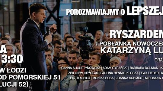 Zapraszamy na spotkanie z Ryszardem Petru