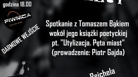 Zapraszamy na spotkanie z Tomaszem Bąkiem