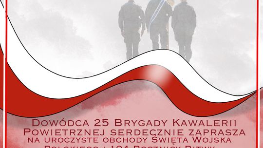 Zapraszamy na Święto Wojska Polskiego