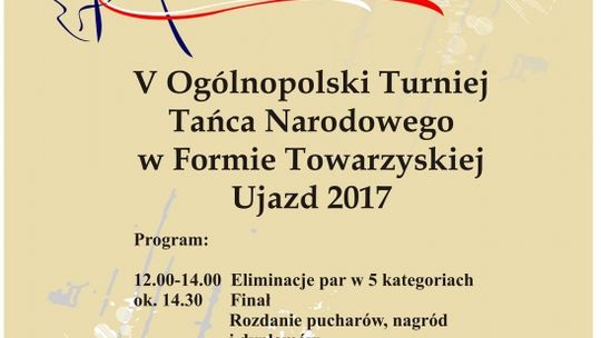 Zapraszamy na Turniej Taneczny do Ujazdu