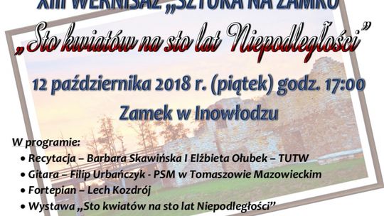 Zapraszamy na wernisaż na zamku