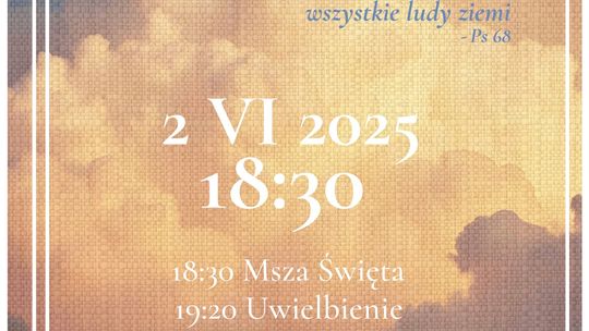 Zapraszamy na Wieczór Uwielbienia