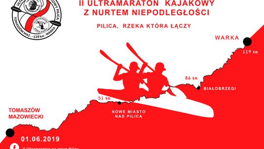 Zapraszamy na II Ultramaraton z Nurtem Niepodległości  „Pilica – rzeka, która łączy”