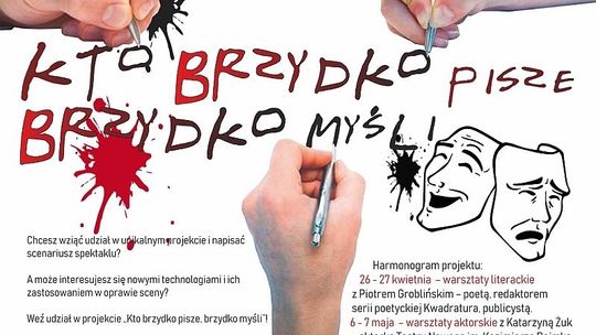 Zaproszenie do udziału w projekcie „Kto brzydko pisze, brzydko myśli”