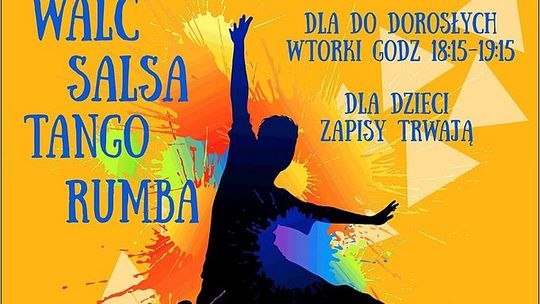 Zaproszenie do udziału z zajęciach tanecznych w PCAS