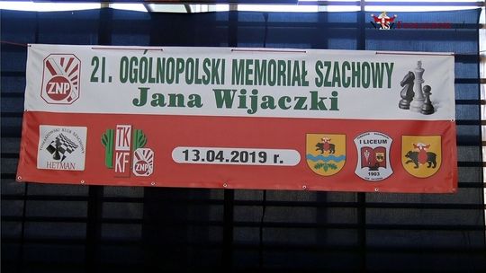 Zaproszenie na 21. Memoriał  Szachowy im. Jana Wijaczki