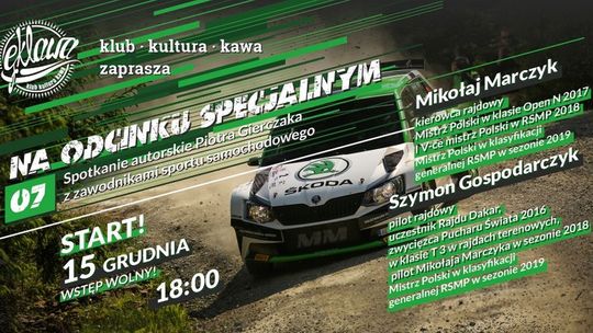 Zaproszenie na 7 spotkanie z cyklu "Na odcinku specjalnym"