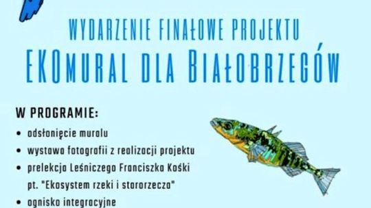 Zaproszenie na finał projektu "Ekomural dla Białobrzegów"