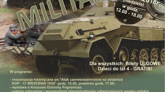 Zaproszenie na Piknik Militarny w Skansenie