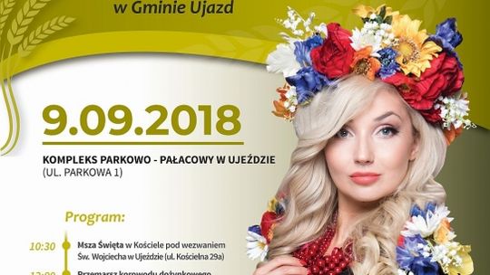 Zaproszenie na Powiatowe Dożynki do Ujazdu