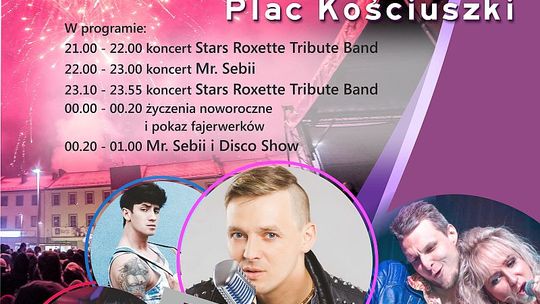 Zaproszenie na Sylwestra na placu Kościuszki