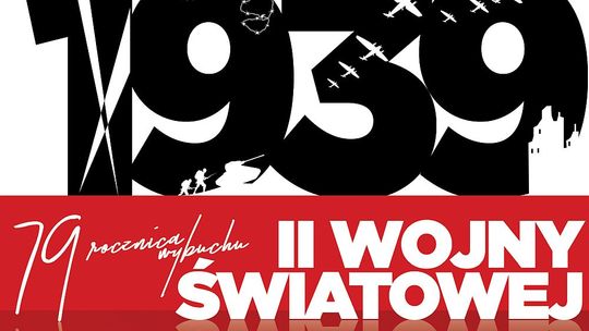 Zaproszenie na uroczystości z okazji 79. rocznicy wybuchu II Wojny Światowej