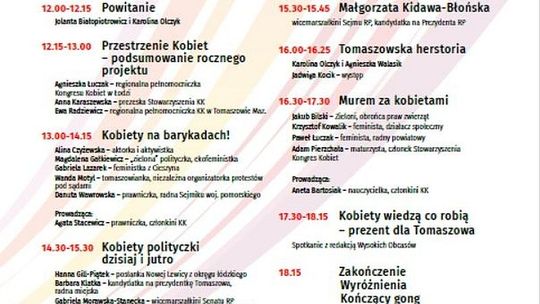 Zaproszenie na V Kongres Kobiet z udziałem M. Kidawy-Błońskiej
