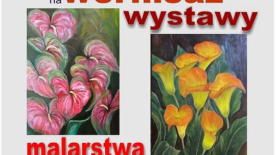 Zaproszenie na wystawę malarstwa Wiesławy Urbańskiej