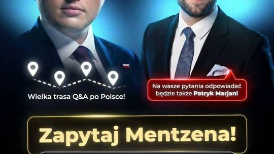 Zapytaj Mentzena! Wielkie Q&A w Piotrkowie Trybunalskim