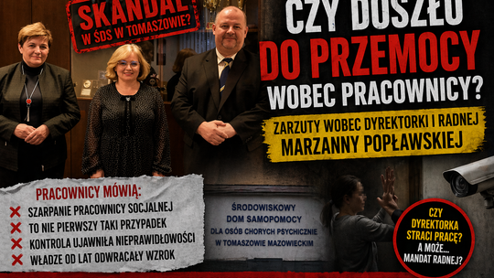Zarzuty o szarpanie pracownicy w ŚDS. Sprawa dyrektor i radnej Marzanny Popławskiej