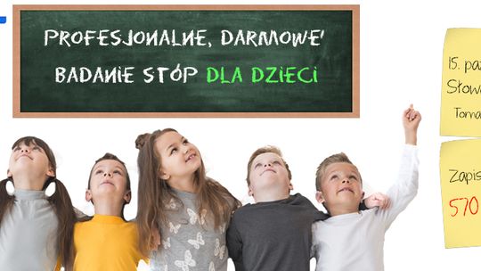 Zbadaj stopy swego dziecka