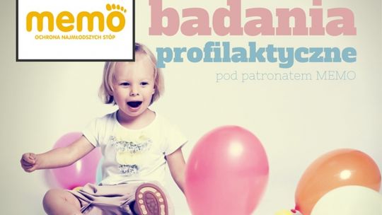 Zbadaj stopy swojego dziecka