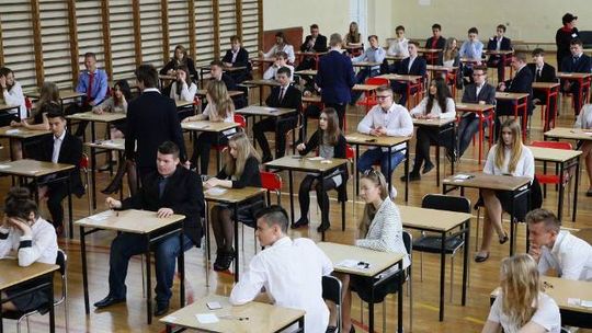 Zdawali gimnazjaliści