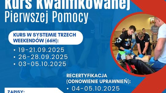 Zdobądź tytuł RATOWNIKA – Kurs Kwalifikowanej Pierwszej Pomocy w Tomaszowie Mazowieckim