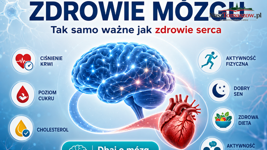 Zdrowie mózgu równie ważne jak zdrowie serca. Neurolog apeluje o profilaktykę