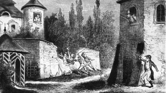 ZEMSTA O MUR GRANICZNY na zamku w Inowłodzu, czyli zwiastun czegoś, co mogłoby się wydarzyć
