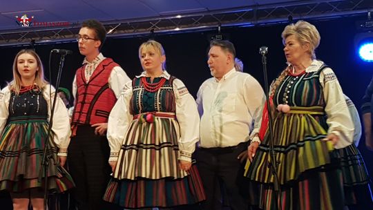 Zespół Pieśni i Tańca CIEBŁOWIANIE na XV Powiatowym Spotkaniu Noworocznym 