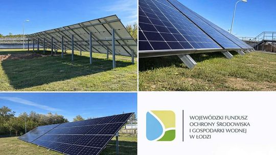 ZGWK stawia na energię ze słońca. Oczyszczalnia ścieków z własną instalacją fotowoltaiczną