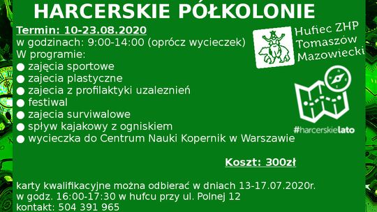 ZHP zaprasza na półkolonie
