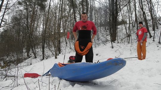 Zimowe kajakowanie