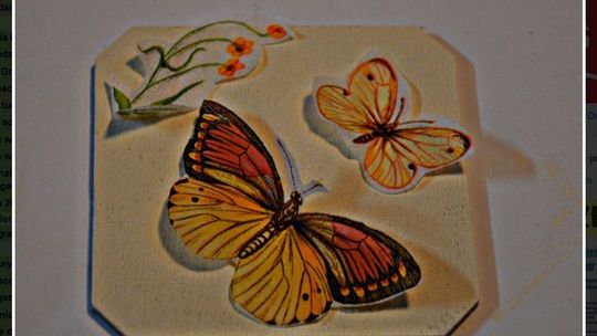 Zimowe warsztaty decoupage w Inowłodzu