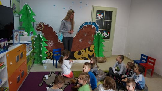 Zimowe zajęcia w bibliotece