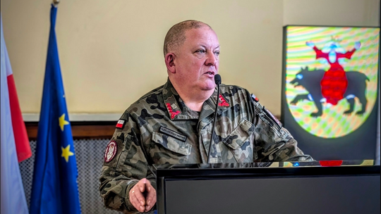 Zjazd "Strzelca" w Tomaszowie