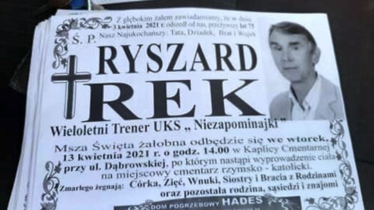 Zmarł Ryszard Rek