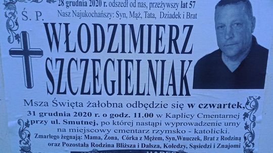 Zmarł Włodzimierz Szczegielniak