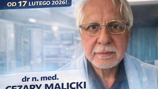 Zmiana lekarza w Poradni Wad Postawy w ORDN. Od 17 lutego przyjmuje dr n. med. Cezary Malicki