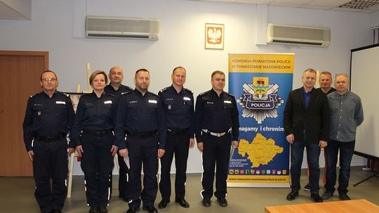 Zmiany kadrowe w tomaszowskiej Komendzie Policji