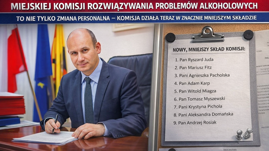 Zmiany w komisji alkoholowej w Tomaszowie Mazowieckim. Nowe zarządzenie i mniejszy skład