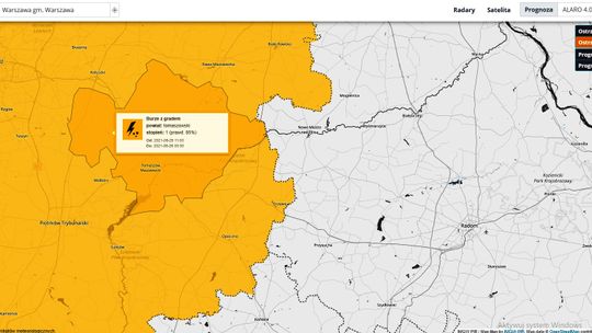 Znamy prognozy pogodowe na najbliższą noc 