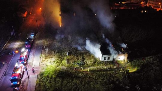 Znów paliło się na Mireckiego 