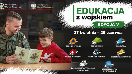 Żołnierze i weterani uczą młodzież, jak reagować na zagrożenia, dezinformację i kryzysy