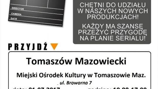 Zostań serialową gwiazdą