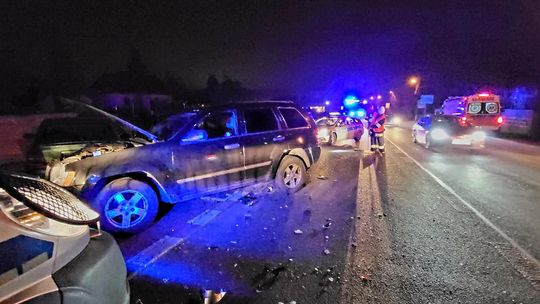 Zrobiło się ślisko nie tylko w Ujeżdzie