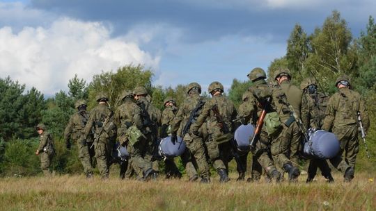 Zrzut na poligonie