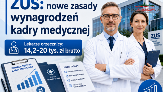 ZUS podnosi wynagrodzenia kadry medycznej. Lekarz orzecznik może zarobić do 20 tys. zł