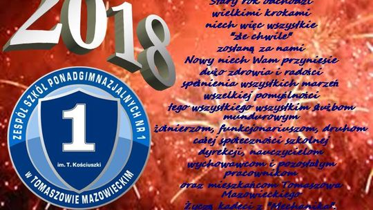 Życzenia noworoczne od kadetów z ZSP 1