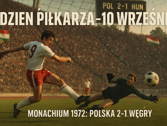 10 września – Dzień Piłkarza. Pamięć o złocie z Monachium i o emocjach, które wychowały pokolenia