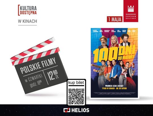 „100 dni do matury”  w ramach cyklu Kultura Dostępna