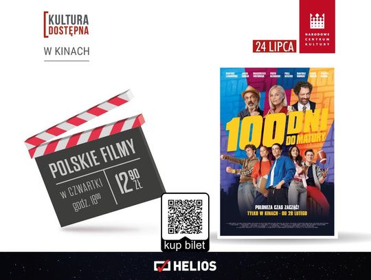 „100 dni do matury”  w ramach cyklu Kultura Dostępna