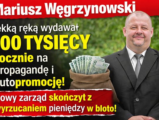 100 tysięcy rocznie na „propagandę? Kulisy decyzji, która wstrząsnęła powiatem!